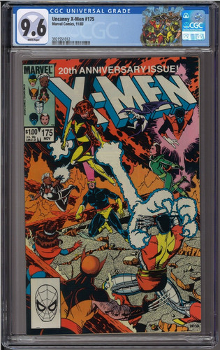 Uncanny men 175 - uncanny, cgc