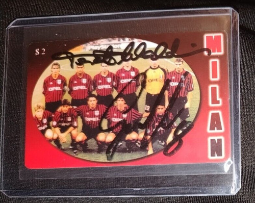 Autografo paolo maldini - paolo,