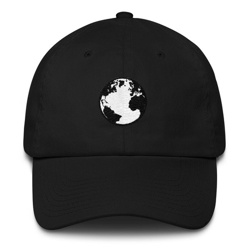 Globe embroidered nomad cap - globe,