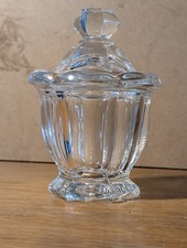 MOUTARDIER en Cristal de BACCARAT Modèle Harcourt signé