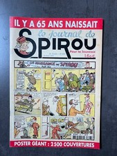 SPIROU HEBDO N°3393  + SUPPLÉMENT POSTER GEANT 2500 COUVERTURES DE SPIROU