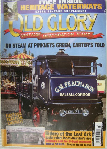 Vieux glory vapeur moteur - -,