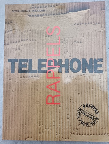 Songbook telephone rappels - rappels,