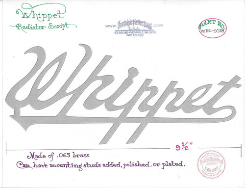 Whippet radiateur script - whippet,