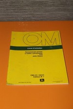 (221A) John Deere Livret entretien Ramasseuse-presse à balles cylindriques 510