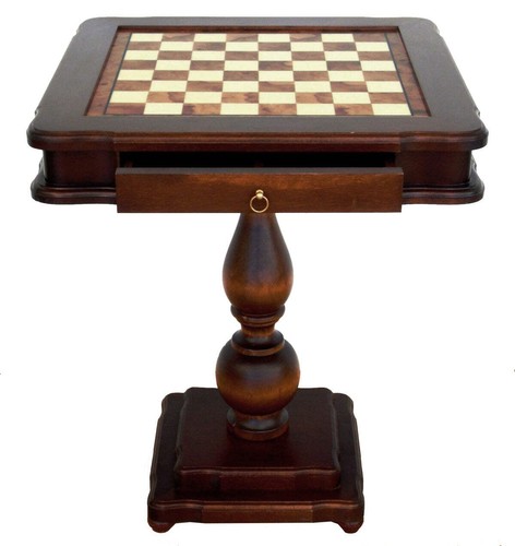 Table échecs bois - d’Échecs, en