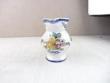 Petit pichet / cruche nevers, décor fleur