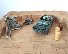 Ford GPA + accessoires Unimax militaire 1/32 idem Forces of valor