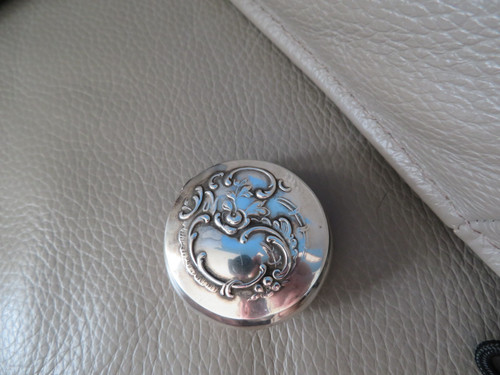 Ancienne boite ronde - boite, en