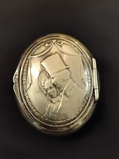 Boîte Miniature Plaque Argent