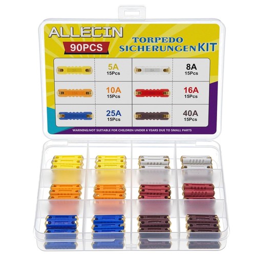 Kit fusibles torpille 40a - kit, 5-40a