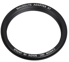 Adaptateur CANON Macrolite 67