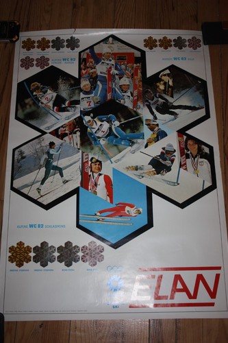 Affiche ski coupe monde - ski,
