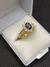 Ancienne Bague Marquise Doré