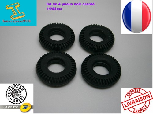 Lot pneus noir - 4,