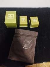 Argenterie Christofle. Lot De 3 Boîtes Vides + Sac. Collection Vintage.
