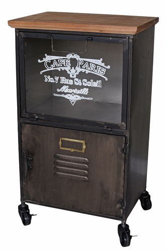 Vitrine atelier commode - vitrine,