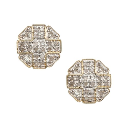 Boucles oreilles diamant - boucles, d'oreilles