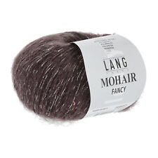 4 PELOTES LANG YARNS MOHAIR FANCY 25G 140M MOHAIR LAINE SOIE...