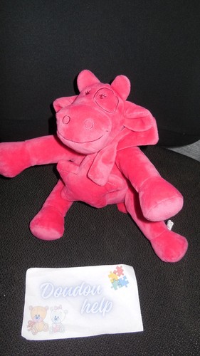 Doudou peluche vache - peluche, musical