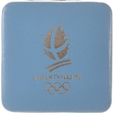 Monnaie, France, Albertville 92, Hockey sur glace, 100 Francs, 1991, MDP, BE