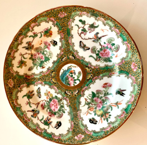 Assiette porcelaine chine - 3) assiette,