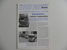 Brochure camion VOLVO / SCANIA le petit porteur