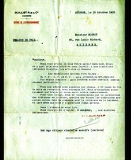 AUXERRE (89) USINE de MACHINES-OUTILS à travailler le bois "GUILLIER Fils" 1932