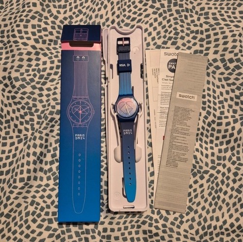 Montre swatch bleue marine - bleue,