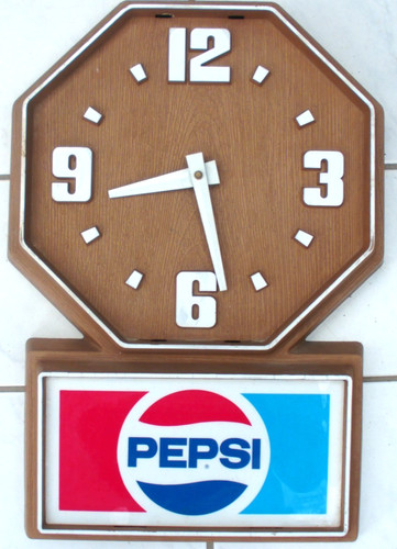 Pepsi pendule murale - pendule,