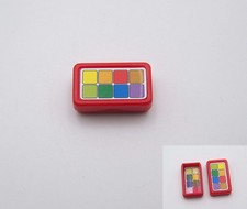 PLAYMOBIL (R4114) ECOLE - Boite Rouge de Peinture Aquarelle 3950 4150 4450