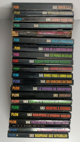 Lot livres sas - de, "