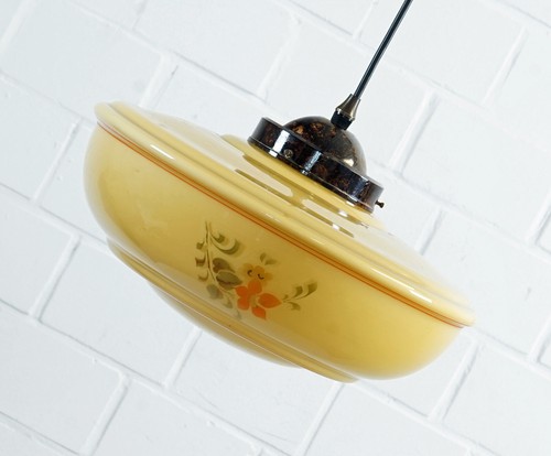 Noble verre opaline - verre, bakélite