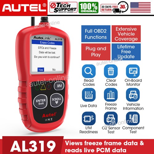 Autel autolink al319 can obd2 - autolink,