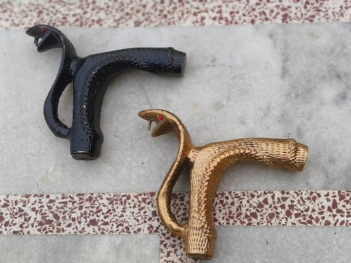 Poignée serpent laiton - poignée,