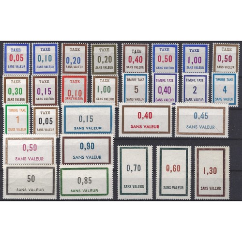Sélection timbres - sélection,
