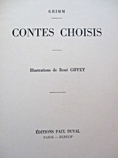 Grimm - Contes choisis - Ed