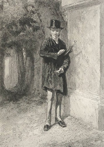 Paul gavarni la - paul, (1804-1866)