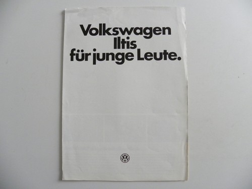 Brochure volkswagen iltis - volkswagen,