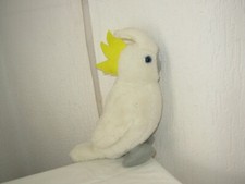 Peluche Cacatoès 26cm Perroquet PDI070