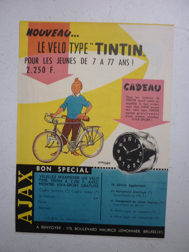 Flyer supplement tintin - flyer,
