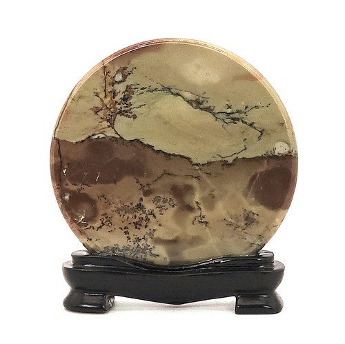 Picture jasper round slab - picture,