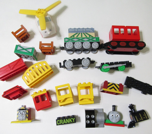 Lego duplo train pieces - lego,