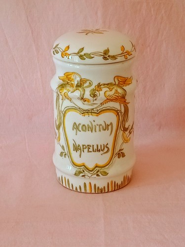 Pot pharmacie faience - pot, a