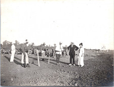 Maroc, Marrakech, Circuit automobile, Vintage silver print, juin 1914 Tirage vin