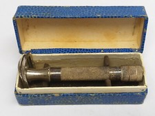 Ancienne LAME DE RASOIR DE SÉCURITÉ MERKUR SOLINGEN GERMANY avec boite d'origine