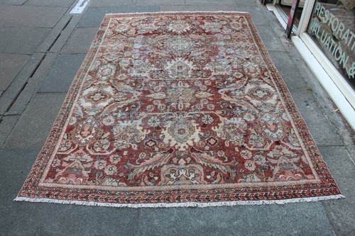Tapis oriental vintage fait - oriental,