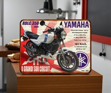 Plaque métal yamaha - plaque,