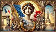 Plaque métal   république