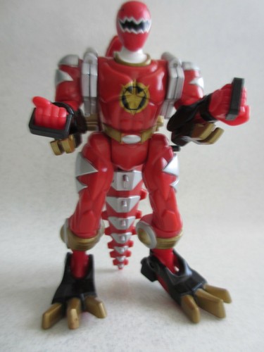 Superbe red dino zord morphin - dino,